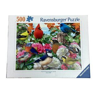 Ravensburger “Garden Birds” 500 Piece Premium Jigsaw Puzzle Perfect For Bird Lov